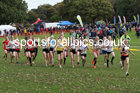 Girls under-13s Northern Cross Country Relays, Graves Park, Sheffield. Photo: David T. Hewitson/Sports for All Pics